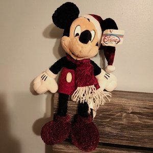 Disney Holiday Mickey Mouse Plush